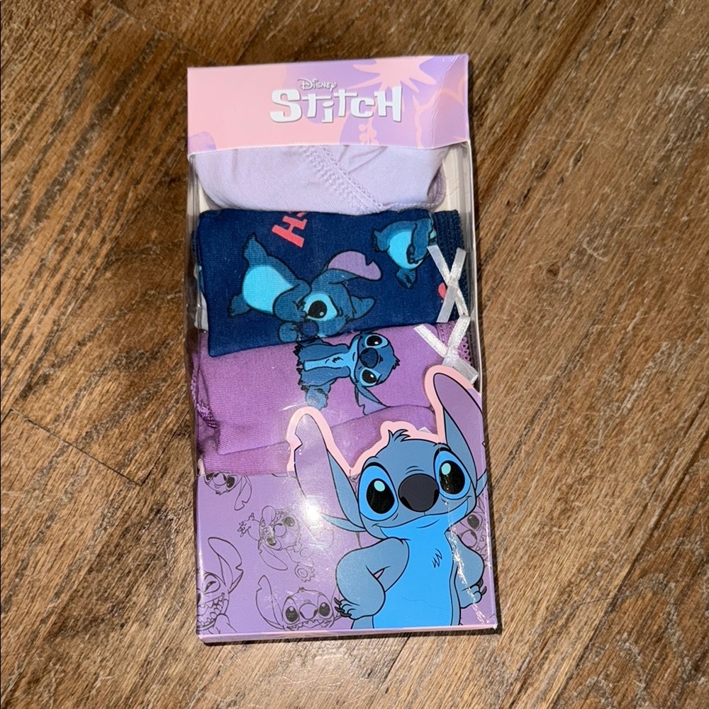 Disney Stitch girl underwear- Purple and Blue